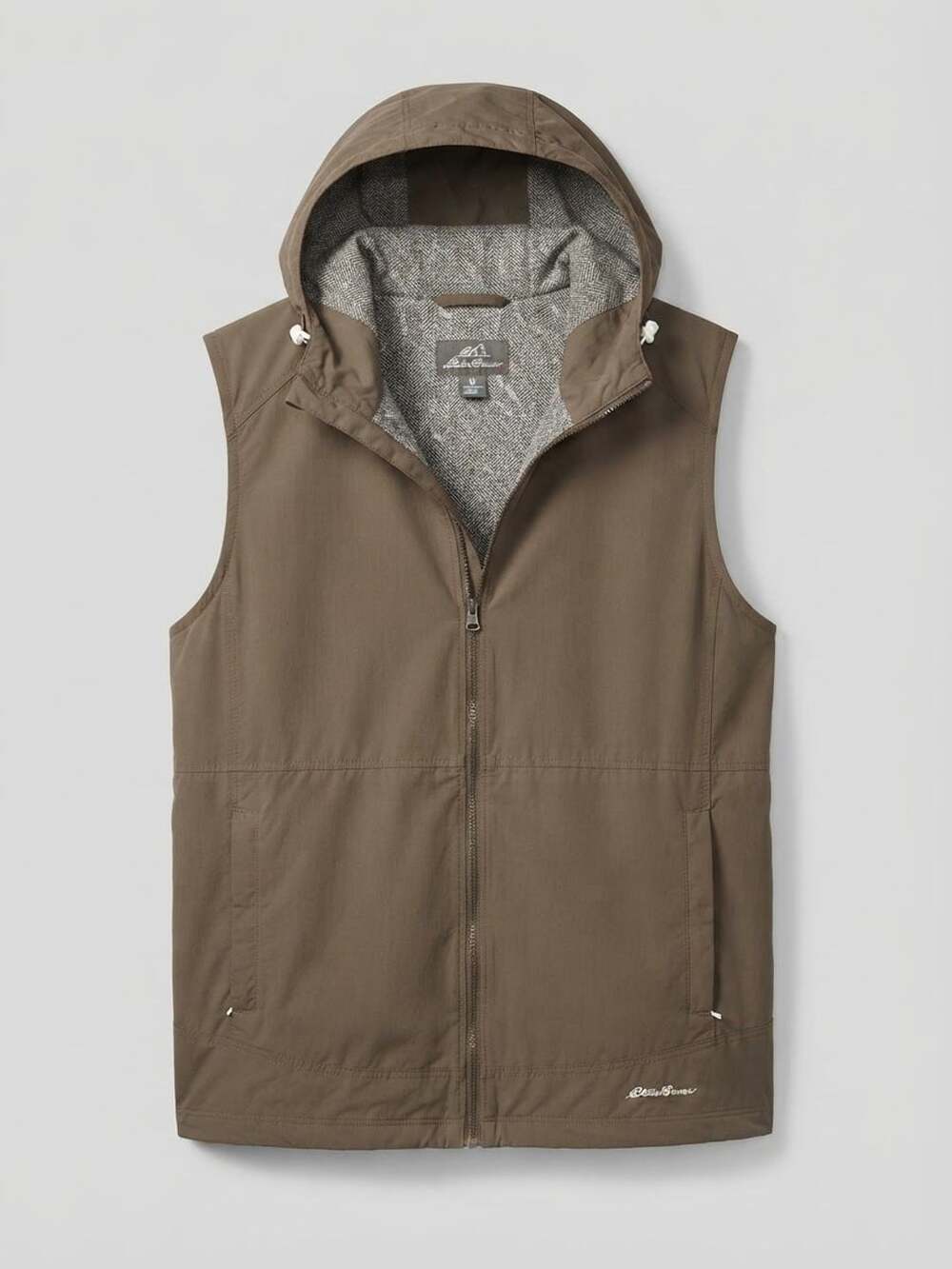 Eddie Bauer Women's Plus Size Hooded Full Zip Vest 2XL
